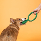  Dog Toothbrush Stick Dog Chew Cleaning Toys Puppy Dental Care Whitening Teeth Natural Rubber Bite Resistant Brushing Training for Pet Dogs Wbb11531