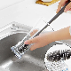  Silicone Cleaning Brush Long Handle Portable Vacuum Cup Arc Brush Head Design Bl21090