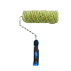  Green Striped Acrylic Polyamide 9