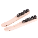  Wooden Handle 5 Rows Stainless Steel Straight Wire Brush
