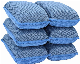  Dishwashing Cleaning Non-Scratch Heavy Duty 6 Pack Miracle Microfiber Kitchen Sponge