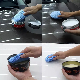  High Absorbent Microfiber Wax Applicator Car Wash Cleaning Sponge Ceramic Coating Applicator Pad Car Wax Sponge