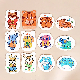 Microfiber Washing Sponge Dishes Cleaning