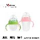 High Quality Soft Silicone Baby Bottle for Infant Feeding