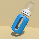  Glass Baby Bottle with Sleeve Glass Feeding Bottle with Sleeve