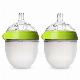 Silicone Squeeze Eco-Friendly Training Baby Feeding Bottle manufacturer