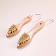  Shoes Washing Brush Natural Wooden Handle Laundry Brushes with Nylon Bristles