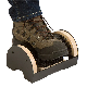 Utility Boot and Shoe Brush&Scraper with Folding Step