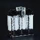  Heavybao Bristle Cup Brush Cup Scrubber Glass Cleaner Beer Cup Bristle Brusher with Suction Base for Bar