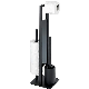  304 Stainless Steel Multifunctional Tissue Holder and Toilet Brush Toilet Cleaning Brush Set