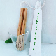  SGS Passed BSCI Eco Bamboo Drinking 5mm/6mm Straws with Jute Bag