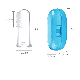  Wholesale English Package Baby Deciduous Teeth Manual Kids Toothbrush 360 Degree Food Grade Silicone Toothbrush Baby
