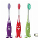  Hot Selling Smile Handle Soft Bristle Suction Cup Kids Toothbrush
