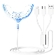 Portable Cost-Effective Smart USB Connected I-Phone/Android/Type-C Cold Light Gel LED Light Teeth Whitening Kit Private Logo