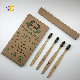  Family 4 Pack 100% Organic Bamboo Toothbrush with Private Label