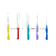  Colorful 5PCS Pack Soft Bristles Oral Clean Between Teeth Interdental Brush