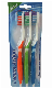  Adult Toothbrush with Flexible Neck and Anti Slip Handle