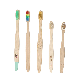  OEM Flat Shape Bamoo Toothbrush