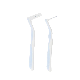  Classical L-Shape Steel Wire Interdental Brush