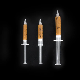  Hot Selling Dental Gold 35% Hydrogen Peroxide Professional Teeth Whitening Gel Syringe 44%