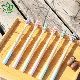  Disposable Eco Friendly Hotel Tooth Brush Custom Logo, Organic Bamboo Toothbrush