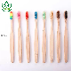  Bamboo Toothbrush Eco-Friendly Tooth Brush with Comfortable Bristles Biodegradable Natural Compostable