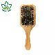  Wholesale Eco-Friendly Natural Bamboo Hair Brush Paddle Massage Hairbrush Hair Brush Comb