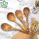  Custom Bamboo Cooking Shovel Wood Kitchen Utensils in Full Stock Wholesale Wooden Spoon Can Be Customized Logo