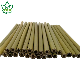  12pcsset Natural Bamboo Straw Reusable Eco-Friendly Drinking Straws with Case + Clean Brush Bamboo Straws Kitchen Bar Tools