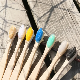 Small Head Super Soft Wheat Straw Bamboo Charcoal Toothbrush Clean Mouth Toothbrush