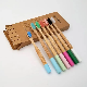 100% Natural Biodegradable Organic Eco Friendly Bamboo Toothbrush with Logo