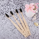 Natural Green Bamboo Wooden Toothbrush Biodegradable and Friendly Soft Bristles and BPA Free Professional Bamboo Toothbrush