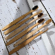 Soft Bristle Bamboo Replaceable Brush Heads Screw Design New Bamboo Toothbrush