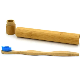  Eco-Friendly Natural Bamboo Tubes Packaging, Bamboo Toothbrush Holder, Bamboo Toothbrush Case