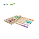  Factory Eco-Friendly Natural Biodegradable High Quality Soft Baby Adult Bamboo Toothbrush