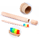  2022 Eco-Friendly Bamboo Case Bamboo Toothbrush Tube Used in Travel Packing Bamboo Toothbrush