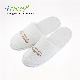  OEM Customized Warm Adult Sublimation Hotel Room Slippers White Disposable Hotel Guests Slipper Airline Slippers