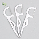  Wholesale Custom Logo Eco Friendly Vegan Organic Cheap Dental Floss Pick Daily Use