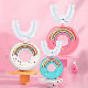  OEM Silicone Head 360 Degree Cleaning U Shaped Toothbrush for Kids Baby