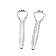 Surgical Grade Stainless Steel Silver Copper Tongue Cleaners Tongue Scraper Customized