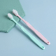  High Quality Wheat Straw Extra Soft Bristles Adult Hotel Toothbrush