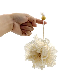  Durable Bath Ball Ramie Shower Mesh with Sling Body Scrubber Puff