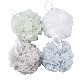  2023 Custom Logo Assorted Colors Bath Sponge Shower Mesh Pouf Exfoliating Sponge Beautiful Loofah Shower Sponge Bath Ball