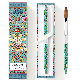  New Design Acrylic Nail Art Brush 100% Kolinsky Metal Handle Brush Thick Hair Nail