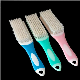  Silicone Handle Walnut Olive Household Cleaning Hard Hair Wholesale 7-Rows Shoe Brush