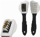 Multi-Function Cleaner Copper-Plated PP Wire Plastic Shoe Polish Brush