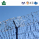  Zhongtai Safety Barbed Wire China Wholesalers 10 - 12 M Length Razor Wire Blade Used for Black Security Fencing