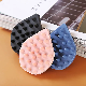  Hair Scalp Massager Shampoo Brush Silicone Head Washer Brush Handheld Shower Scalp Scrubber Cleansing Brush for Removing Dandruff