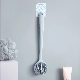  New Soft Back Bath Brush BPA Free Scrubber Shower Massage Silicone Bath Body Scrub Brush with Long Handle