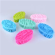  New Soft Back Bath Brush BPA Free Scrubber Shower Massage Silicone Bath Body Scrub Brush with Long Handle